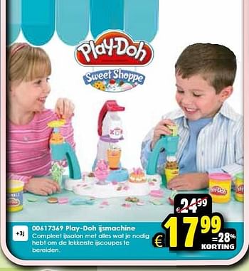 Aanbiedingen Play-doh ijsmachine - Play-Doh - Geldig van 02/05/2015 tot 17/05/2015 bij ToyChamp