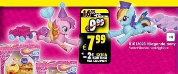 Aanbiedingen Vliegende pony - My Little Pony - Geldig van 02/05/2015 tot 17/05/2015 bij ToyChamp