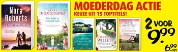 Aanbiedingen Moederdag actie - Huismerk - Boekenvoordeel - Geldig van 25/04/2015 tot 03/05/2015 bij Boekenvoordeel