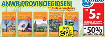 Aanbiedingen Anwb provinciegidsen - ANWB - Geldig van 25/04/2015 tot 03/05/2015 bij Boekenvoordeel