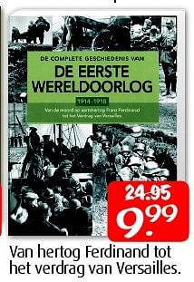Aanbiedingen De eerste wereldoorlog - Huismerk - Boekenvoordeel - Geldig van 25/04/2015 tot 03/05/2015 bij Boekenvoordeel