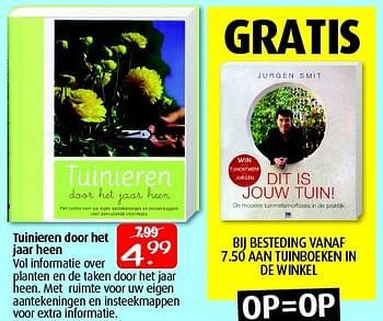 Aanbiedingen Tuinieren door het jaar heen - Huismerk - Boekenvoordeel - Geldig van 25/04/2015 tot 03/05/2015 bij Boekenvoordeel