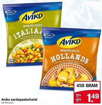 Aanbiedingen Aviko aardappelschotel - Aviko - Geldig van 27/04/2015 tot 03/05/2015 bij Coop