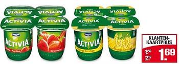 Aanbiedingen Danone activia yoghurt - Danone - Geldig van 27/04/2015 tot 03/05/2015 bij Coop