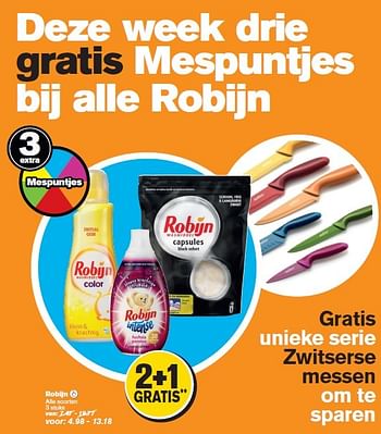 Aanbiedingen Robijn - Robijn - Geldig van 29/04/2015 tot 05/05/2015 bij Hoogvliet