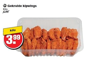 Aanbiedingen Gekruide kipwings - Huismerk - Hoogvliet - Geldig van 29/04/2015 tot 05/05/2015 bij Hoogvliet