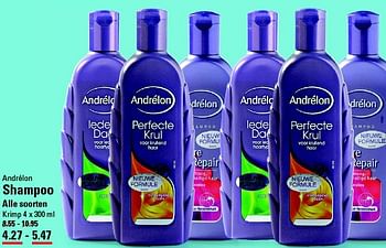 Aanbiedingen Shampoo - Andrelon - Geldig van 30/04/2015 tot 18/05/2015 bij Sligro