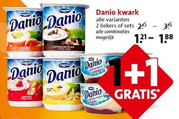 Aanbiedingen Danio kwark - Danio - Geldig van 29/04/2015 tot 05/05/2015 bij C1000
