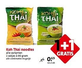 Aanbiedingen Koh thai noodles - Koh Thai - Geldig van 29/04/2015 tot 05/05/2015 bij C1000