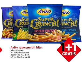 Aanbiedingen Aviko supercrunch! frites - Aviko - Geldig van 04/05/2015 tot 05/05/2015 bij C1000