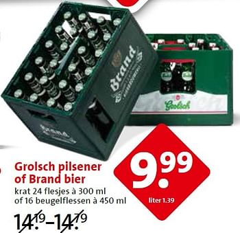 Aanbiedingen Grolsch pilsener of brand bier - remote_pf_nl.BRAND - Geldig van 04/05/2015 tot 05/05/2015 bij C1000