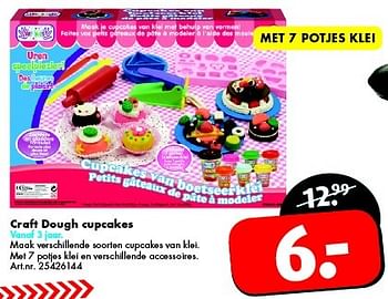 Aanbiedingen Craft dough cupcakes - Huismerk - Bart Smit - Geldig van 25/04/2015 tot 10/05/2015 bij Bart Smit