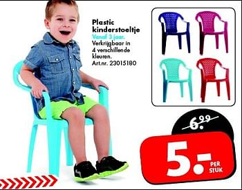 Aanbiedingen Plastic kinderstoeltje - Huismerk - Bart Smit - Geldig van 25/04/2015 tot 10/05/2015 bij Bart Smit