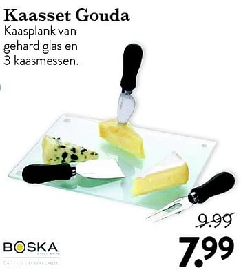 Aanbiedingen Kaasset gouda - Boska - Geldig van 17/04/2015 tot 10/05/2015 bij Cook & Co