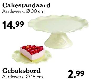 Aanbiedingen Cakestandaard - Huismerk - Cook &amp; Co - Geldig van 17/04/2015 tot 10/05/2015 bij Cook & Co