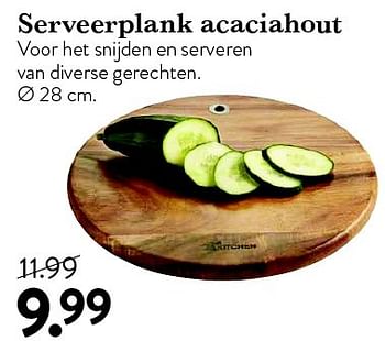 Aanbiedingen Serveerplank acaciahout - Huismerk - Cook &amp; Co - Geldig van 17/04/2015 tot 10/05/2015 bij Cook & Co