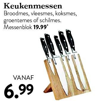 Aanbiedingen Keukenmessen - Huismerk - Cook &amp; Co - Geldig van 17/04/2015 tot 10/05/2015 bij Cook & Co