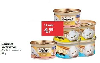 Aanbiedingen Gourmet kattenvoer - Gourmet - Geldig van 27/04/2015 tot 10/05/2015 bij Pets Place