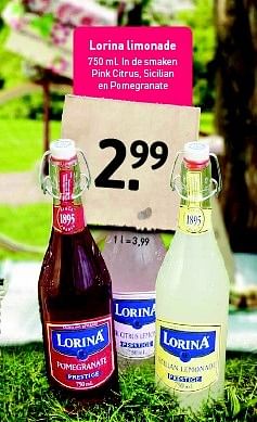 Aanbiedingen Lorina limonade - LORINA - Geldig van 27/04/2015 tot 10/05/2015 bij Xenos