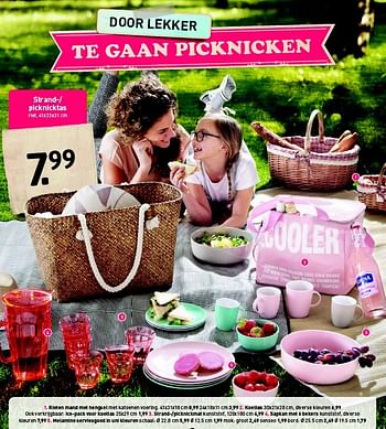 Aanbiedingen Strand-- picknicktas - Huismerk - Xenos - Geldig van 27/04/2015 tot 10/05/2015 bij Xenos