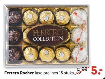 Aanbiedingen Ferrero rocher - Ferrero - Geldig van 27/04/2015 tot 10/05/2015 bij Etos