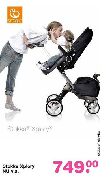 Aanbiedingen Stokke xplory - Stokke - Geldig van 19/04/2015 tot 10/05/2015 bij Baby & Tiener Megastore