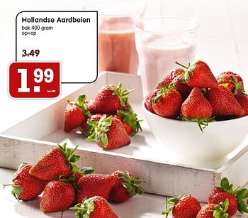 Aanbiedingen Hollandse aardbeien - Huismerk - Em-té - Geldig van 03/05/2015 tot 09/05/2015 bij Em-té