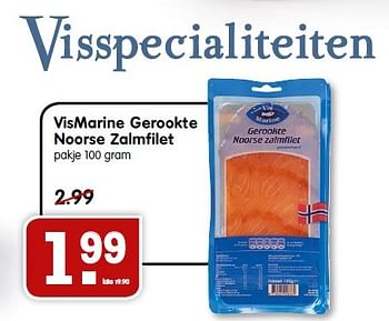 Aanbiedingen Vismarine gerookte noorse zalmfilet - Vismarine - Geldig van 03/05/2015 tot 09/05/2015 bij Em-té