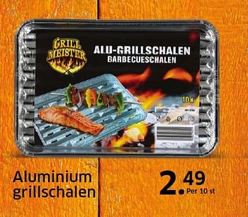 Aanbiedingen Aluminium grillschalen - Grill Meister - Geldig van 04/05/2015 tot 10/05/2015 bij Lidl
