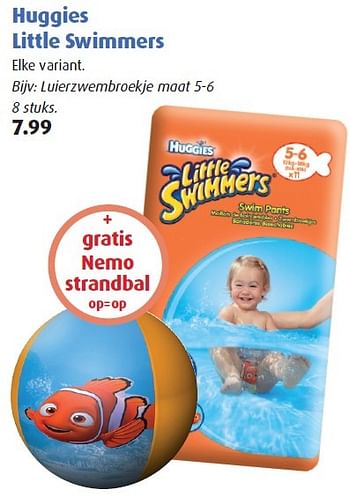 Aanbiedingen Huggies little swimmers - Huggies - Geldig van 04/05/2015 tot 05/05/2015 bij Uw eigen drogist