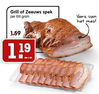 Aanbiedingen Grill of zeeuws spek - Huismerk - Em-té - Geldig van 03/05/2015 tot 09/05/2015 bij Em-té