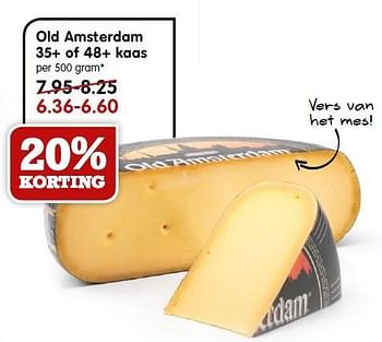 Aanbiedingen Old amsterdam 35+ of 48+ kaas - Old Amsterdam - Geldig van 03/05/2015 tot 09/05/2015 bij Em-té