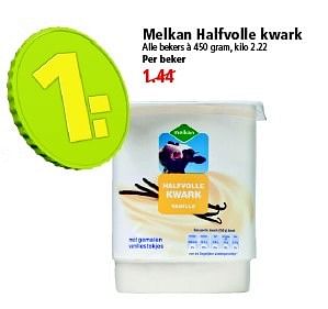 Aanbiedingen Melkan halfvolle kwark - Melkan - Geldig van 03/05/2015 tot 09/05/2015 bij Plus