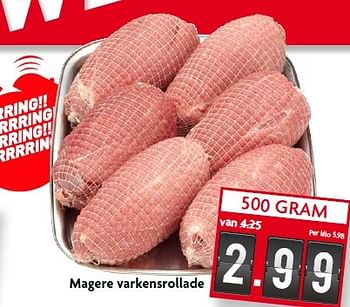 Aanbiedingen Magere varkensrollade - Huismerk - Deka Markt - Geldig van 03/05/2015 tot 09/05/2015 bij Deka Markt