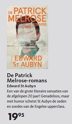 Aanbiedingen De patrick melrose-romans - Huismerk-Bruna - Geldig van 27/04/2015 tot 10/05/2015 bij Bruna