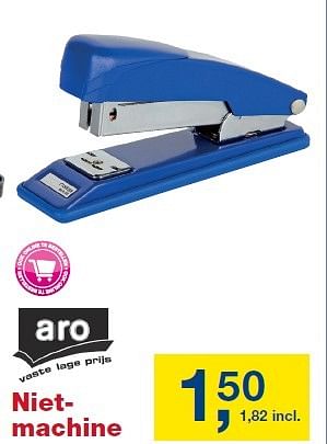 Aanbiedingen Nietmachine - Aro - Geldig van 22/04/2015 tot 15/05/2015 bij Makro