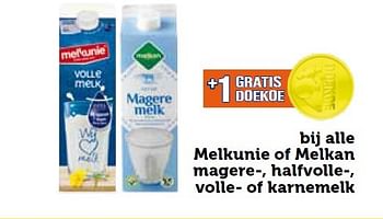 Aanbiedingen Melkunie of melkan magere-, halfvolle-, volle- of karnemelk - Melkan - Geldig van 04/05/2015 tot 10/05/2015 bij Coop