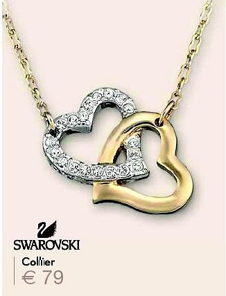 Aanbiedingen Collier - Swarovski - Geldig van 25/04/2015 tot 24/05/2015 bij Siebel Juweliers