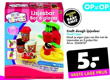 Aanbiedingen Craft dough ijsjesbar - Huismerk - Bart Smit - Geldig van 02/05/2015 tot 17/05/2015 bij Bart Smit
