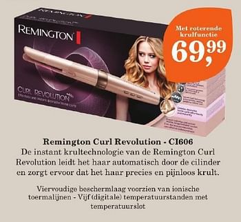 Aanbiedingen Remington curl revolution - ci606 - Remington - Geldig van 04/05/2015 tot 17/05/2015 bij Vroom & Dreesman