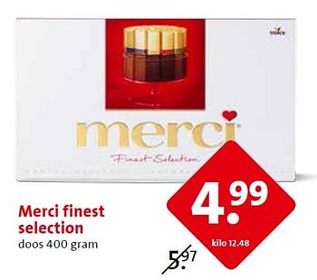 Aanbiedingen Merci finest selection - MERCI - Geldig van 06/05/2015 tot 12/05/2015 bij C1000