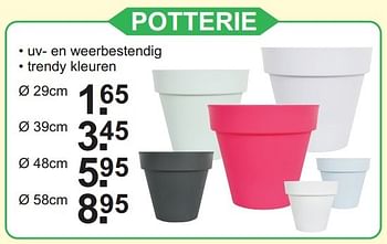 Aanbiedingen Potterie - Huismerk - Van Cranenbroek - Geldig van 11/05/2015 tot 31/05/2015 bij Van Cranenbroek