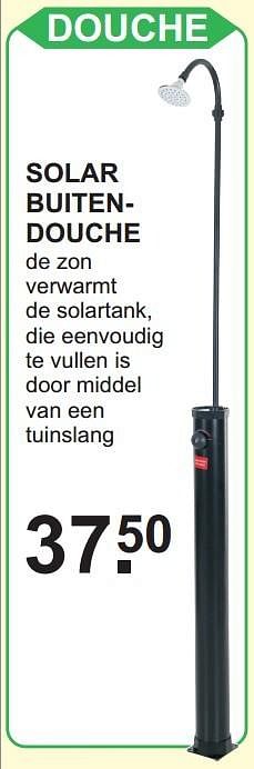 Aanbiedingen Solar buitendouche - Huismerk - Van Cranenbroek - Geldig van 11/05/2015 tot 31/05/2015 bij Van Cranenbroek