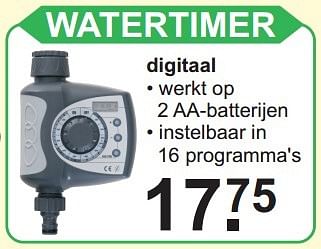 Aanbiedingen Watertimer - Huismerk - Van Cranenbroek - Geldig van 11/05/2015 tot 31/05/2015 bij Van Cranenbroek