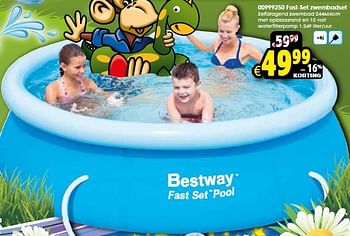 Aanbiedingen Fast-set zwembadset - BestWay - Geldig van 16/05/2015 tot 31/05/2015 bij ToyChamp
