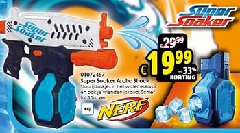 Aanbiedingen Super soaker arctic shock - Super Soaker - Geldig van 16/05/2015 tot 31/05/2015 bij ToyChamp
