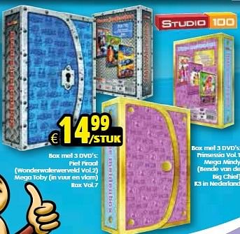 Aanbiedingen Studio 100 box - stoere jongens - Studio 100 - Geldig van 16/05/2015 tot 31/05/2015 bij ToyChamp