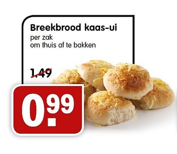 Aanbiedingen Breekbrood kaas-ui - Huismerk - Em-té - Geldig van 10/05/2015 tot 16/05/2015 bij Em-té