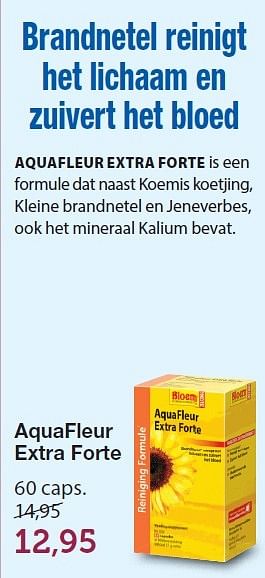 Aanbiedingen Aquafleur extra fort - Bloem - Geldig van 30/04/2015 tot 29/06/2015 bij De Rode Pilaren