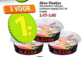 Aanbiedingen Abee slaatjes - Abee - Geldig van 10/05/2015 tot 16/05/2015 bij Plus